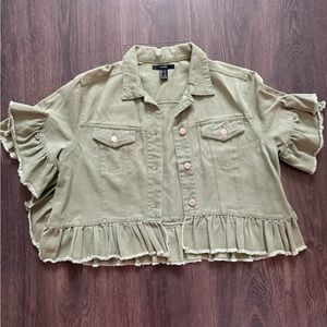 Forever 21 Olive Green Jacket